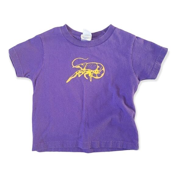 Mardi Gras crawfish unisex tee / LSU - Picture 1 of 2